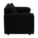 thumbnail image 5 of Sofa Vivo 2c Felpa 30 Negro, 5 of 5