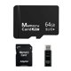 thumbnail image 1 of Kit Micro SD TIDEFORCIX 64 GB U3 V30 USB 3.0, 1 of 7