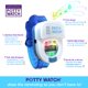 thumbnail image 2 of Reloj de entrenamiento para ir al baño POTTY TIME con música y luces – Azul, 2 of 9