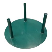 Magideal - Base De Soporte De Exhibición De Postes De Flores, Base De Pie De Flor, Fiesta Reutilizable De Soporte De Flores De Servicio Pesado Para Bodas, Sala Tres Poste