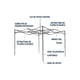thumbnail image 5 of Toldo Plegable 3x3 Metros Carpa Con Proteccion UV Color Azul, 5 of 6