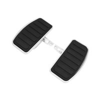 Magideal - Los Accesorios De Pie De Pie De La Motocicleta 2Pcs Instalan Fácilmente El Reposapiés De Las Clavijas De Pie Resistentes Profesionales Para 1300 /1800 Plata