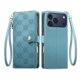 thumbnail image 1 of Funda Billetera con Cierre para [iphone 17 Promax] con Tarjetero, Soporte y Correa de ManoAzul, 1 of 5