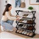 thumbnail image 2 of Zapatero organizador 4 niveles armable plegable, 2 of 4