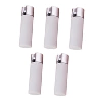 Magideal - 5 Piezas Peso De Cordón Para Cortina Tiradores Para Cortina Pomos De Cuerda De Hierro Diseño Elegante Instalación Fácil Adecuado Para Cortinas De Vent Blanco