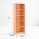 thumbnail image 4 of Librero Reka de 5 espacios alto - Madera, 4 of 7