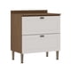 thumbnail image 1 of Mueble base 2 Puertas de cocina Conecta Ebano Fosco Blanco 1312P, 1 of 1
