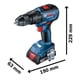 thumbnail image 5 of Taladro Percutor Atornillador 18v 50 +bat +carg, 5 of 10