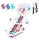 thumbnail image 3 of Track Slide Playset Teaching Aids Regalos Novedad Para Cumplea?os Fiestas Infantiles Rojo, 3 of 5