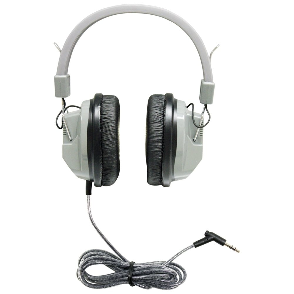Auriculares Hamiltonbuhl Schoolmate Deluxe Stereo Grey Con 3,5 Mm