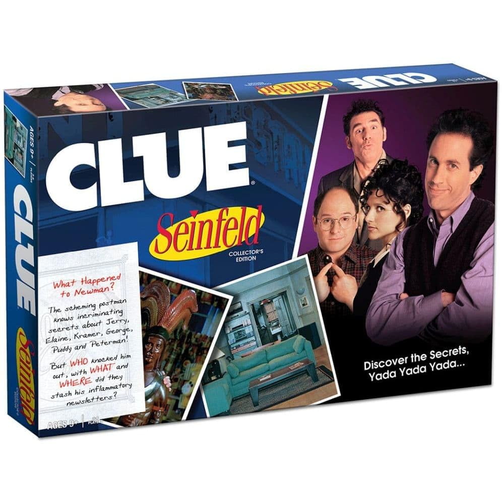 Juego De Mesa Usaopoly Clue Edición Coleccionista Seinfeld