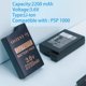 thumbnail image 5 of Batería OSTENT recargable de ion de litio de 2200 mAh y 3.6 V para PSP 1000, 5 of 9