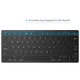 thumbnail image 4 of Teclado inalámbrico delgado, mini teclado inalámbrico de 2,4 GHz y 78 teclas con receptor USB para Windows 10/8/7/Vista/XP y Android, 4 of 8