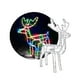 thumbnail image 1 of Reno Navidad Luces Led 100 Cm Con Movimiento Multicolor, 1 of 3