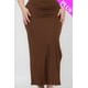 thumbnail image 5 of Vestido Largo con Espalda Cruzada y Abertura en el Muslo, Talla Grande, 5 of 5