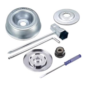 Ioensy - Juego De Accesorios De Desbrozadora De Acero Inoxidable Para Máquina De Jardinería Cortadora De Césped