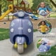thumbnail image 4 of Moto Vespa Eléctrica Infantil Dinoride Con Maletin Lila, 4 of 6