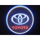 thumbnail image 2 of X2 luces led de cortesía o bienvenida para puertas de autos a bateria triple A Toyota, 2 of 2