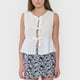 thumbnail image 3 of Blusa Mujer Amarras Sin Mangas Blanco Corona, 3 of 5