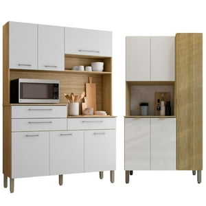 Movelaria - Combo Kit 8 Puertas Kit Orion Y Mueble De Cocina Melissa K0805