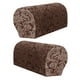 thumbnail image 2 of Funda Para Reposabrazos De Sofá De Alta Elasticidad Fundas Para Sillón De Sofá Jacquard Marrón Oscuro, 2 of 3