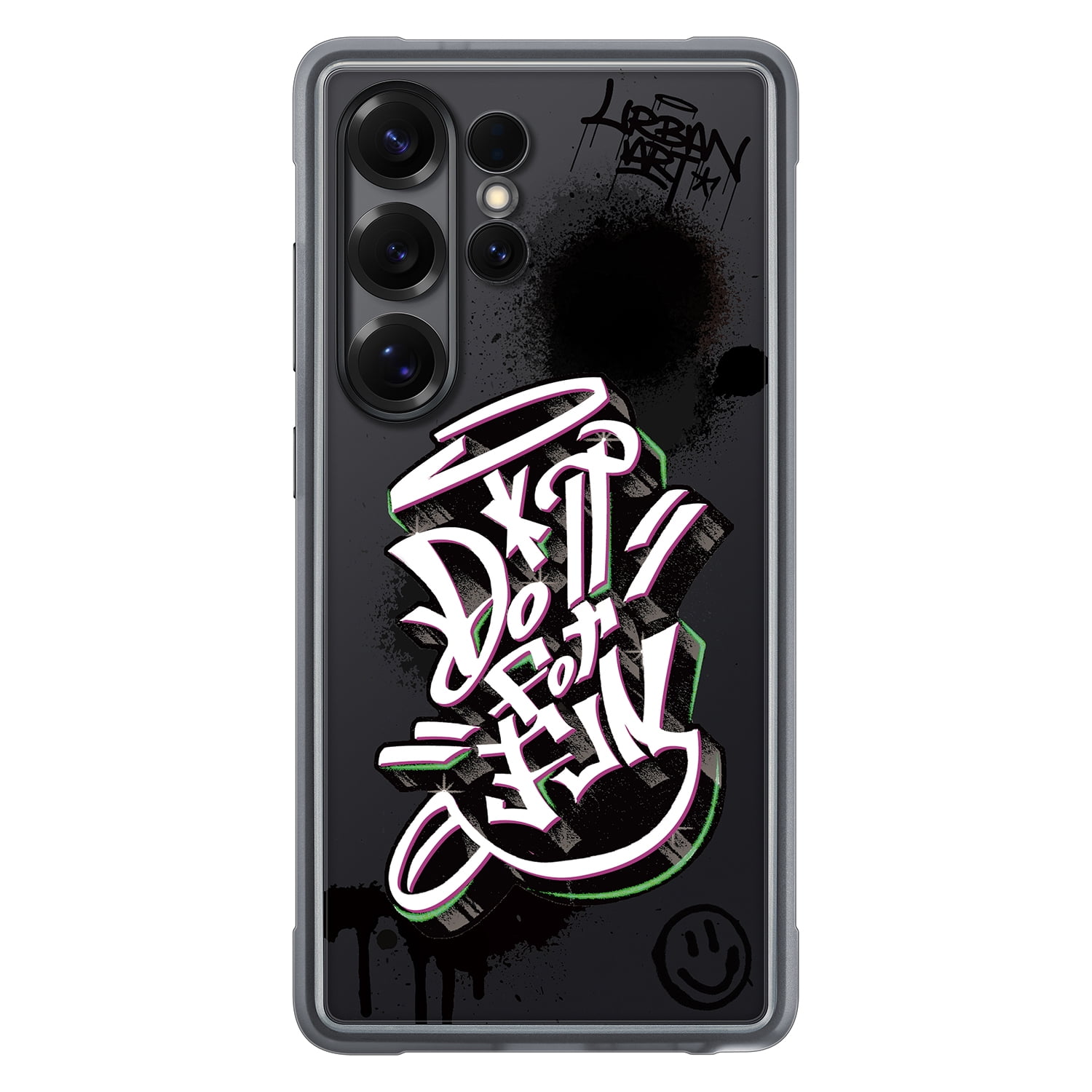 Samsung - Carcasa Flipsuit Color Negro Galaxy S25 Ultra