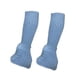 thumbnail image 1 of Calentadores De Piernas Para Patinaje Sobre Hielo, Calcetines Modernos De Patinaje Artístico Para Entrenamiento De Baile, Fiesta, Color Azul, 1 of 5