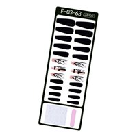 Magideal - 24 Puntas De Uñas Largas, 12 Tamaños De Uñas Postizas Para Salón De Manicura Diy , 03 24Xpuntas De Uñas Postizas Tamaño Del Paquete 135X7 Cm