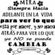 thumbnail image 1 of Frase Deco Mira Siempre Hacia Adelante En La Vida FR‑11006, 1 of 3