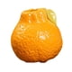 thumbnail image 3 of Florero De Cerámica Con Forma De Fruta Organizador De Chimenea Para Oficina Florero De Propagación Naranja, 3 of 5