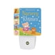 thumbnail image 1 of Canciones Infantiles Luz nocturna LED con sensor de anochecer a amanecer para dormitorio, baño, pasillo, escaleras - Lámpara LED nocturna de enchufe, 0.5W - 1 pieza, 1 of 6