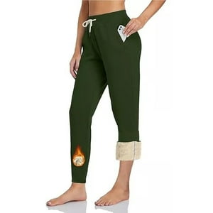Genérica - Pantalones Deportivo Con Chiporro Mujer Invierno Térmicos