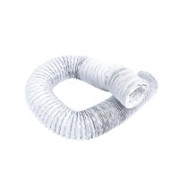Magideal - Conducto De Ventilación De Conducto De Aluminio De 19 Pies De Largo, Tubo De Ventilación, Tubo De Ventilación De Secador Universal, Conducto De Escape 3.94 Pulgadas