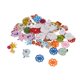 thumbnail image 4 of 50pcs surtidos de dibujos animados animales botones de madera Scrapbook DIY costura artesanal, 4 of 5