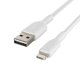 thumbnail image 5 of Cable Lightning Belkin BoostCharge trenzado de 2 m, blanco, 5 of 7