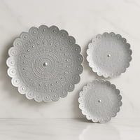 Decostilo - Bandejas Decorativas Color Plata