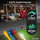 thumbnail image 4 of Cable Ethernet GEARit Cat6, paquete de 50, 0,9 m, azul, 4 of 8