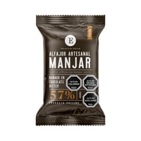 Entrelagos - Alfajor Artesanal Manjar Bitter 24X40 Gr.