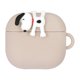 thumbnail image 1 of Funda de silicona Gourmandise SNGG-116B para AirPods 4 con cadena colgante, 1 of 7