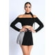 thumbnail image 1 of Conjunto de Top con Hombros Descubiertos y Gargantilla, 1 of 5