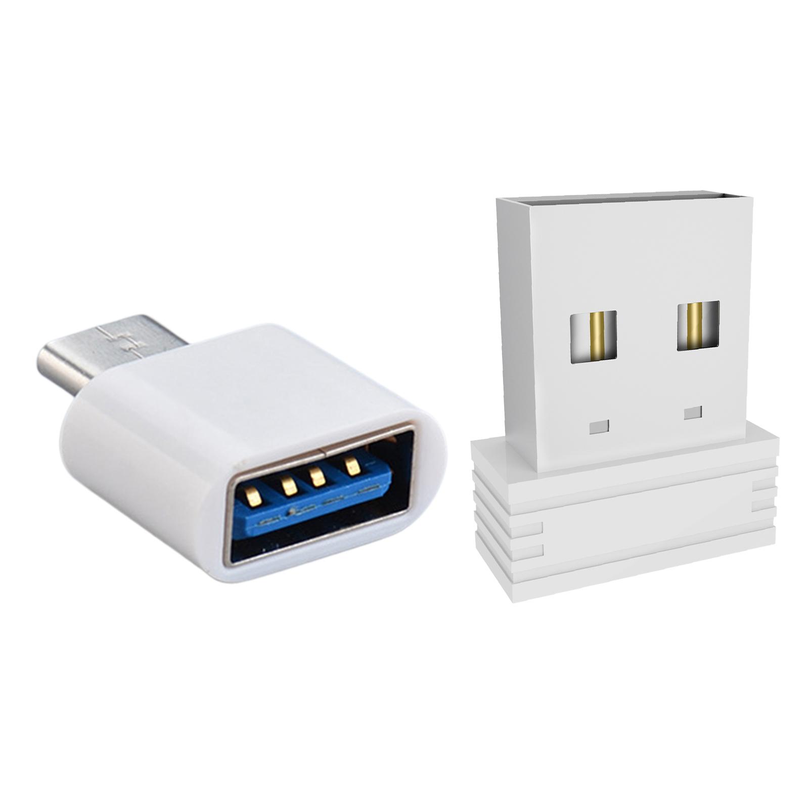 Magideal - Mover Evita Que La Computadora Ingrese A La Computadora De Suspensión Usb Mover Del Con El Adaptador Usb C , Blanco