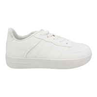 Zapatilla New Walk Escolar Adolescente Blanca