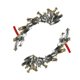 thumbnail image 4 of Rhinestone Ear Cuff Climber Crawler Pendientes Mujer Ear Clip Earring Silver, 4 of 5