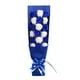thumbnail image 2 of Ramo De Flores Mamá Flores Artificiales Para El Día De San Valentín Estante Día De La Madre Azul Con Blanco, 2 of 5
