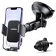 thumbnail image 4 of Soporte para teléfono UGREEN para coche con ventosa y clip de ventilación, compatible con teléfonos grandes, 4 of 9