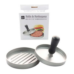 Homewell - Molde Hamburguesa Metal Cocina 12X10Cm
