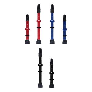 Genérica - Válvula Tubeless Bicicleta Presta Francesa Tubular 44/60/78 Azul