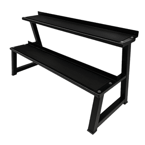 Linea Sport - Rack Para Kettlebells Organizador De Pesas Rusas 2 Niveles