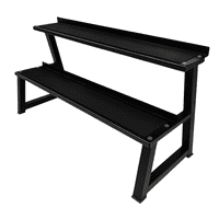 Linea Sport - Rack Para Kettlebells Organizador De Pesas Rusas 2 Niveles