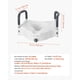 thumbnail image 4 of Asiento de inodoro elevado VEVOR, capacidad de carga de 300 libras con brazos de 13 cm, 4 of 8
